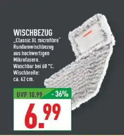 Marktkauf Wischbezug classic xl microfibre Angebot