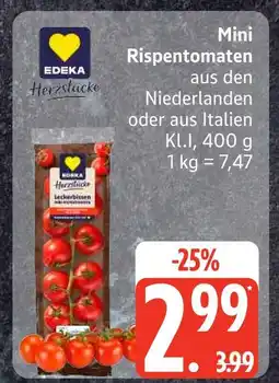 Edeka Edeka mini rispentomaten Angebot