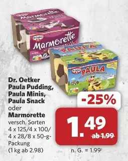 Combi Dr. oetker paula pudding Angebot