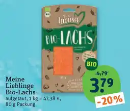 tegut Meine lieblinge bio-lachs Angebot