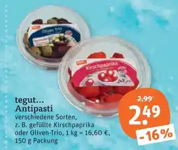 tegut Tegut... gefüllte kirschpaprika Angebot