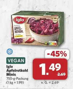 Combi Iglo apfelrotkohl minis Angebot