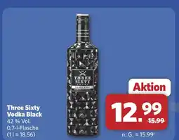Combi Three sixty vodka black Angebot