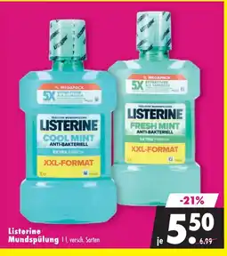 Mäc Geiz Listerine cool mint mundspülung Angebot