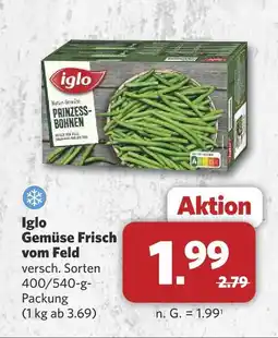 Combi Iglo gemüse frisch vom feld Angebot