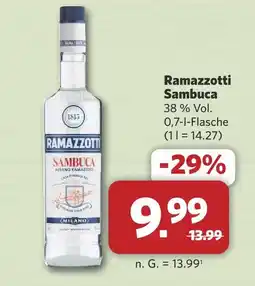 Combi Ramazzotti sambuca Angebot