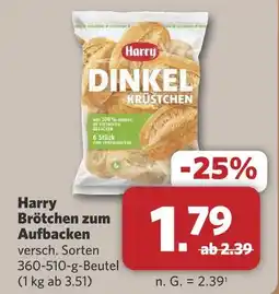 Combi Harry brötchen zum aufbacken Angebot