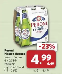 Combi Peroni nastro azzurro Angebot