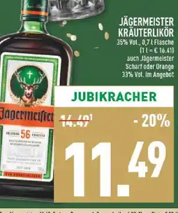 Marktkauf Jägermeister kräuterlikör Angebot