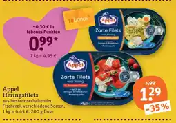 tegut Appel heringsfilets Angebot