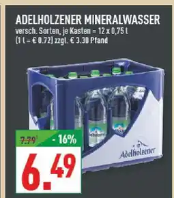 Marktkauf Adelholzener mineralwasser Angebot