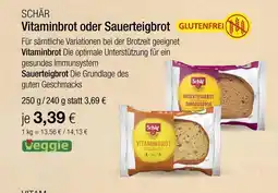 Vitalia Schär vitaminbrot Angebot