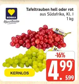 Marktkauf Edeka tafeltrauben hell Angebot