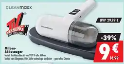 Mäc Geiz Cleanmaxx milben-akkusauger Angebot