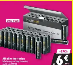 Mäc Geiz Highcraft alkaline batterien Angebot