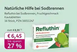 Mea Refluthin bei sodbrennen, fruchtgeschmack kautabletten Angebot