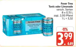 Marktkauf Fever tree tonic oder limonade Angebot