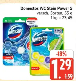 Marktkauf Domestos wc stein power 5 Angebot
