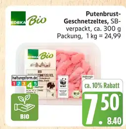 Marktkauf Edeka bio putenbrust-geschnetzeltes Angebot