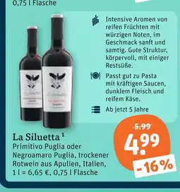 tegut La siluetta primitivo puglia Angebot