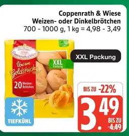 Marktkauf Coppenrath & wiese weizen- oder dinkelbrötchen Angebot