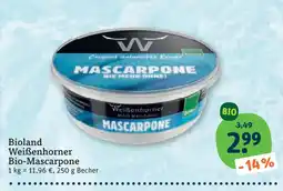 tegut Weißenhorner bio-mascarpone Angebot