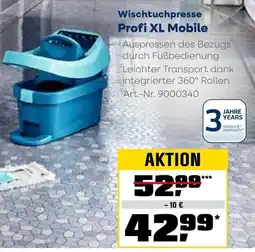 OBI Leifheit Wischtuchpresse Profi XL Mobile Angebot