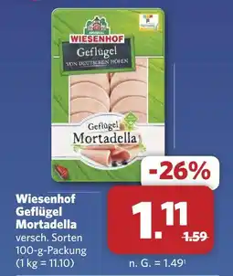 Combi Wiesenhof geflügel mortadella Angebot