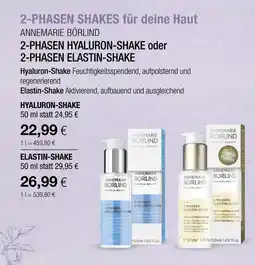 Vitalia Annemarie börlind 2-phasen hyaluron-shake Angebot