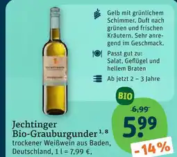 tegut Jechtinger bio-grauburgunder Angebot