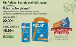 Vitalia Dr. grandel molat - das energiedepot 500 g Angebot