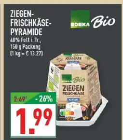 Marktkauf Edeka bio ziegen-frischkäse-pyramide Angebot