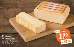 tegut Elsässer winzerkäse Angebot