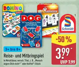 Aldi Nord Schmidt reise- und mitbringspiel Angebot