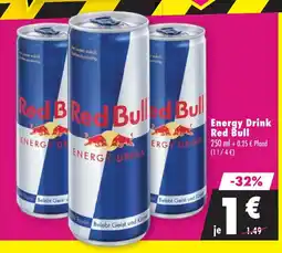 Mäc Geiz Red bull energy drink Angebot
