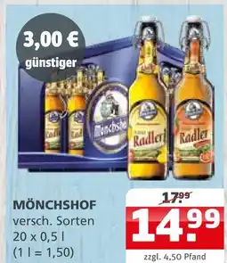 Getränke Quelle Mönchshof bier Angebot