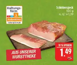 Marktkauf Schinkenspeck Angebot