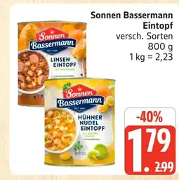 Marktkauf Sonnen bassermann linsen eintopf Angebot