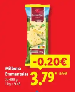 Lidl Milbona emmentaler Angebot