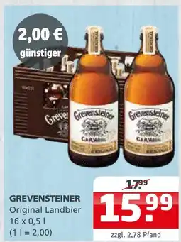Getränke Quelle Grevensteiner original landbier Angebot