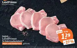 tegut Tegut... landprimus schweinekotelett Angebot