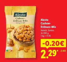 Lidl Alesto cashew-erdnuss-mix Angebot
