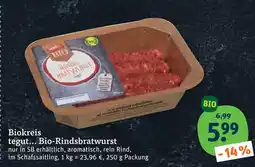 tegut Tegut... bio-rindsbratwurst Angebot