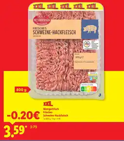Lidl Metzgerfrisch frisches schweine-hackfleisch Angebot