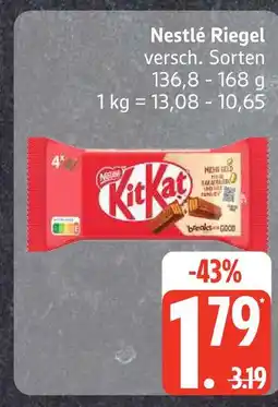 Edeka Nestlé riegel Angebot