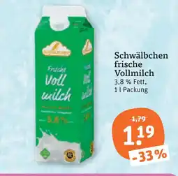 tegut Schwälbchen frische vollmilch Angebot