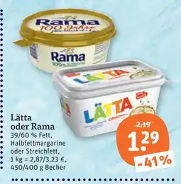 tegut Rama rama Angebot