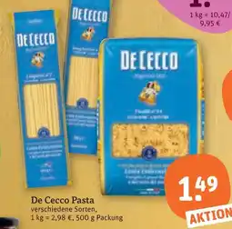 tegut De cecco pasta Angebot