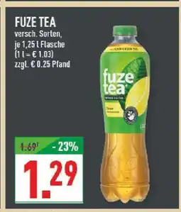 Marktkauf Fuze tea eistee Angebot