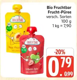 Marktkauf Fruchtbar bio frucht-püree mango-pfirsich Angebot